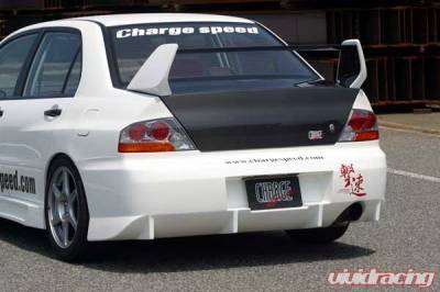 Chargespeed - Mitsubishi Lancer Chargespeed Type-2 Rear Bumper NO Diffuser - CS424RB2ND - Image 2