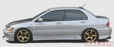Chargespeed - Mitsubishi Lancer Chargespeed Side Skirts - Pair - CS424SS - Image 2