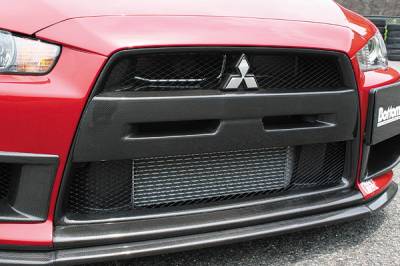 Chargespeed - Mitsubishi Lancer Chargespeed Front Bumper Center Garnish - CS427BCGC - Image 2