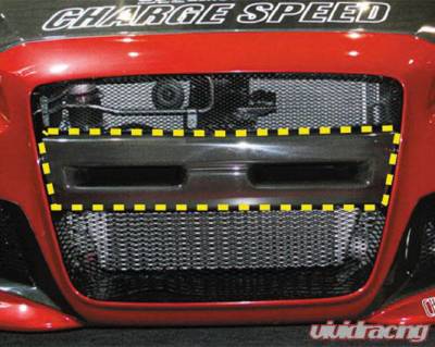 Chargespeed - Mitsubishi Lancer Chargespeed Front Bumper Center Garnish for Type-1 Bumper ONLY - CS427BCGCS - Image 2