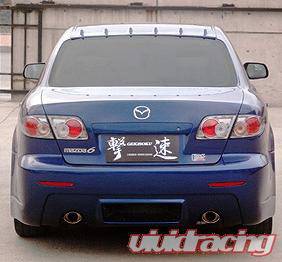 Mazda 6 Chargespeed Rear Bumper - CS595RB