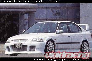 Honda Civic Chargespeed Front Headlight Cover - Pair - CS617EB