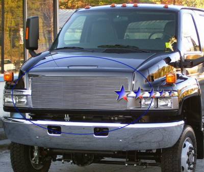 Chevrolet Kodiak APS Billet Grille - Upper - Aluminum - C86631A