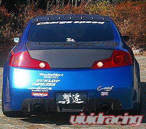 Chargespeed - Infiniti G35 2DR Chargespeed Rear Bumper - CS695RB - Image 1