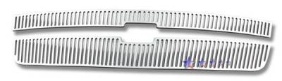 Chevrolet Silverado APS CNC Grille - Upper - Aluminum - C95306V