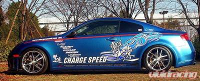 Chargespeed - Infiniti G35 2DR Chargespeed Side Skirts - CS695SS - Image 1