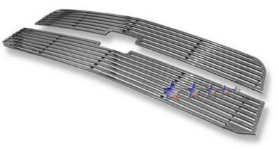 APS - Chevrolet Silverado APS CNC Grille - Upper - Aluminum - C95717A - Image 2