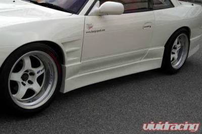 Chargespeed - Nissan 240SX Chargespeed Body Kit Conversion to S-15 Wide Body FK with OEM Carbon Hood - CS7073FK3 - Image 3