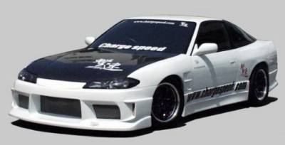 Nissan 240SX Chargespeed Type-1 Wide Body Full Body Kit - CS707FKW