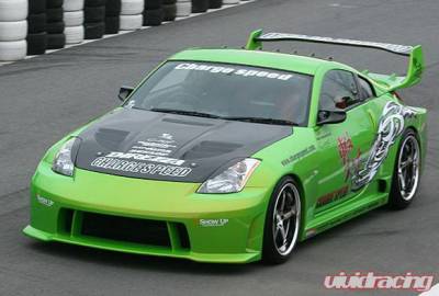 Nissan 350Z Chargespeed Wide Body Full Body Kit - CS722FKW