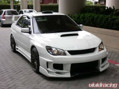 Chargespeed - Subaru Impreza Chargespeed New Eye Type-2 Front Bumper with 3-D Center - CS975FBD - Image 3