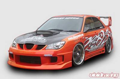 Subaru Impreza Chargespeed New Eye Type-1A Full Bumper Body Kit with Type-2 Side Skirts: - CS975FK1A2