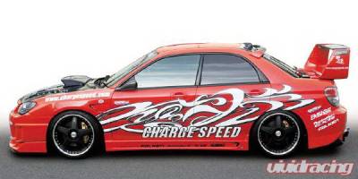 Chargespeed - Subaru Impreza Chargespeed New Eye Type-1A Full Bumper Body Kit with Type-2 Side Skirts: - CS975FK1A2 - Image 3