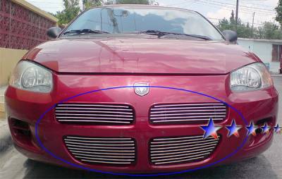Dodge Stratus 4DR APS Billet Grille - Upper - Aluminum - D65122A