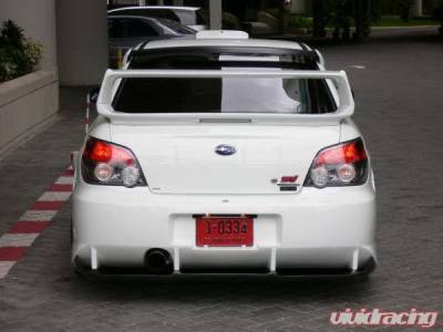 Chargespeed - Subaru Impreza Chargespeed Peanut New Eye Type-2 Rear Bumper with Diffuser - CS977RB2 - Image 4