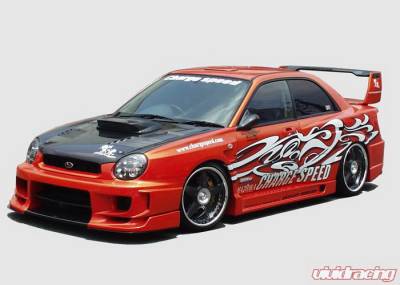 Chargespeed - Subaru Impreza Chargespeed Round Eye Type-2 Wide Body Full Body Kit with Straight - CS978FKSW - Image 3