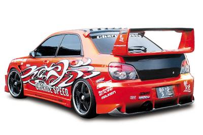 Chargespeed - Subaru Impreza Chargespeed Under Diffuser for Type-2 Rear Bumper - CS978RDC - Image 1