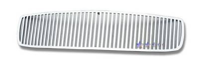 Dodge Charger APS CNC Grille - 1PC - Upper - Aluminum - D95320V