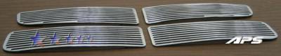 AutoDirectSave - 2002 2005 Dodge RAM Machined Billet Grille D95720A - Image 2