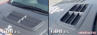 Subaru Chargespeed Outlet Style Hood Duct