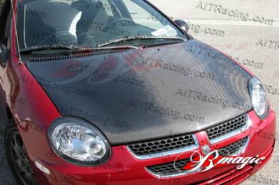 Dodge Neon AIT Racing OEM Style Carbon Fiber Hood - DN00BMCFH