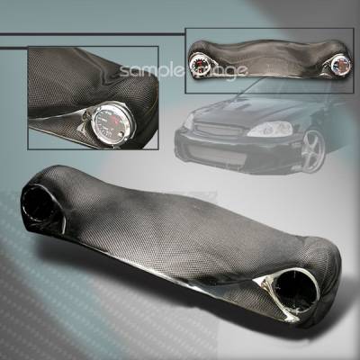 Honda Civic Custom Disco Frog Eye Gauge with 2 Pods - FE2-CV96CF-ATW