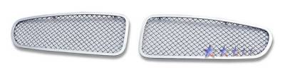 APS - Jaguar X Type APS Wire Mesh Grille - Upper - Stainless Steel - E75504T - Image 2