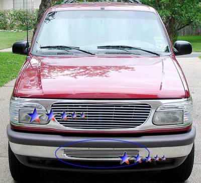 Ford Explorer APS Billet Grille - Bumper - Stainless Steel - F65024S