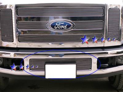 Ford F250 APS Billet Grille - Bumper - Aluminum - F65328A