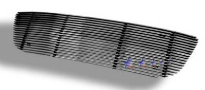 APS - Ford F150 APS Billet Grille - Bar Style without Logo Opening - Upper - Aluminum - F65713A - Image 2