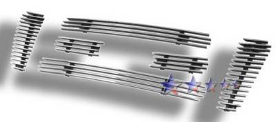 APS - Ford F150 APS Billet Grille - Bar Style - Upper - Stainless Steel - F65726S - Image 2