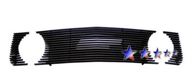 Ford Mustang APS Black Billet Grille - Upper - Aluminum - F66013H