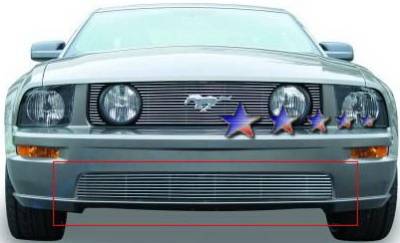Ford Mustang APS Billet Grille - Bumper - Aluminum - F66014A