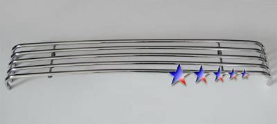 Ford F550 APS Tubular Grille - Bumper - Stainless Steel - F68001S