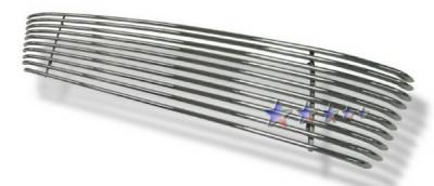 APS - Ford F150 APS Tubular Grille - Honeycomb without Logo Opening - Upper - Stainless Steel - F68025S - Image 2