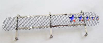 Ford F150 APS Wire Mesh Grille - Bumper - Stainless Steel - F75355T