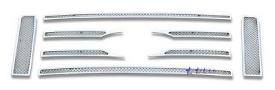 APS - Ford F150 APS Wire Mesh Grille - Upper - Stainless Steel - F76606T - Image 2
