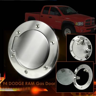 Dodge Ram Custom Disco Chrome Gas Door - GD-RAM94S