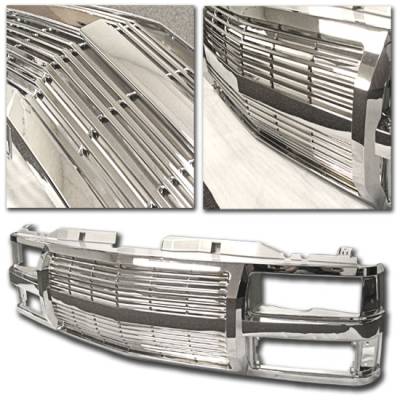 All Chrome Front Grille