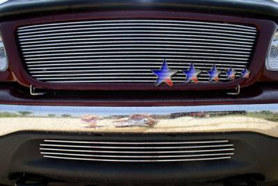 Ford Expedition APS Billet Grille - Upper - Stainless Steel - F85072S