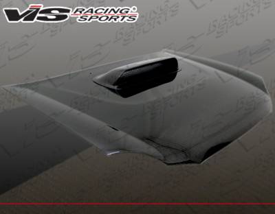 VIS Racing - Subaru WRX VIS Racing STI Carbon Fiber Hood - 02SBWRX4DSTI-010C - Image 3