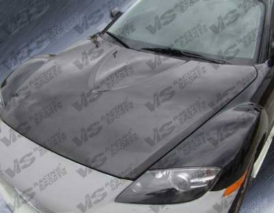 Mazda RX-8 VIS Racing OEM Style Carbon Fiber Hood - 04MZRX82DOE-010C