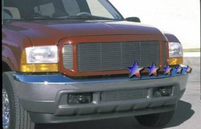 Ford F250 APS Billet Grille - Upper - Aluminum - F85099A