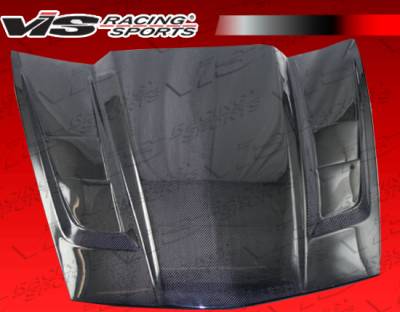 Chevrolet Corvette VIS Racing SCV Black Carbon Fiber Hood - 05CHCOR2DSCV-010C