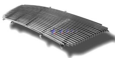 APS - Ford F150 APS Billet Grille - Honeycomb Bar Style without Logo - Upper - Stainless Steel - F85350S - Image 2