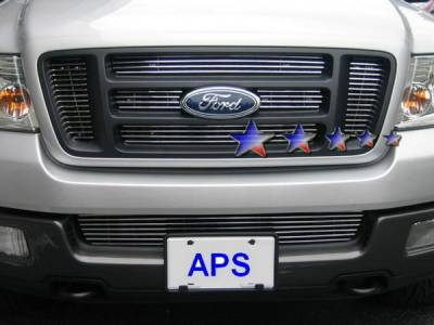 APS - Ford F150 APS Billet Grille - Bumper - Aluminum - F85351A - Image 1