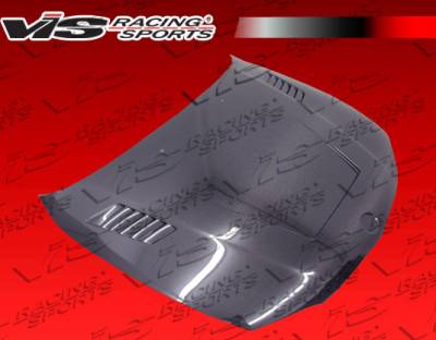 BMW 1 Series VIS Racing XTS Black Carbon Fiber Hood - 08BME822DXTS-010C