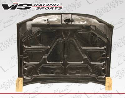 VIS Racing - Chevrolet S10 VIS Racing Carbon Fiber Ram Air Hood - 82CHS102DRAM-010C - Image 2