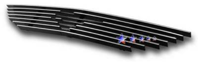 Ford Mustang APS Billet Grille - with Logo Area Trimmed - Upper - Aluminum - F86005A