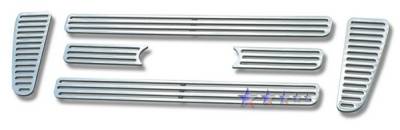 Ford F150 APS CNC Grille - Bar Style - Upper - Aluminum - F95726A